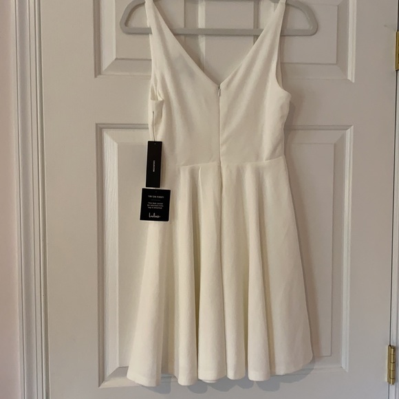 Lulu’s White Skater Dress NWT - Picture 5 of 5